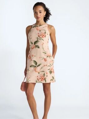 Scoop Women's and Women’s Plus Tie Back Mini Dress